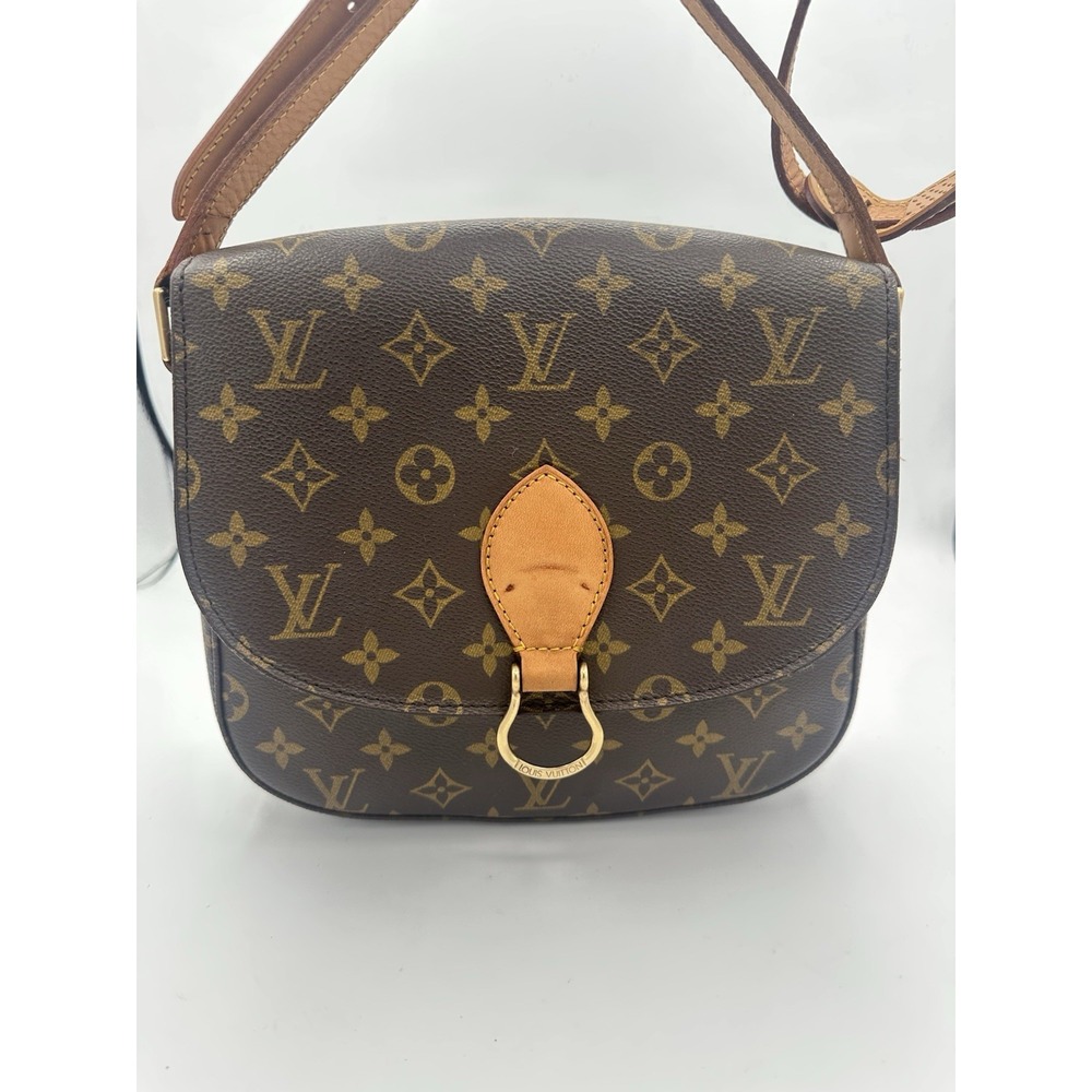 Louis Vuitton Saint Cloud GM Monogram Crossbody  Bag Gold Hardware - Picture 2 of 14